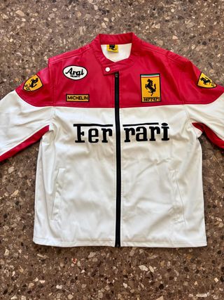 Chaqueta Ferrari Vintage Cuero Sintético