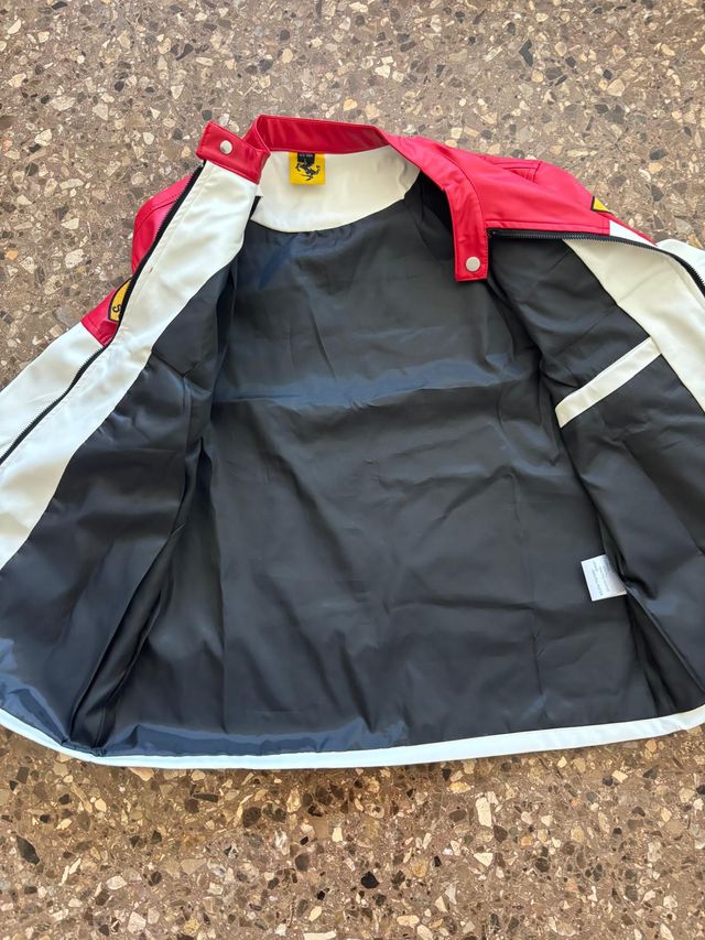 Chaqueta Ferrari Vintage Cuero Sintético