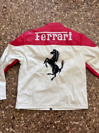 Chaqueta Ferrari Vintage Cuero Sintético