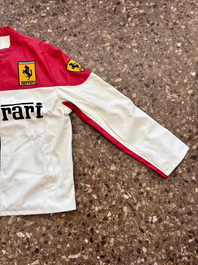 Chaqueta Ferrari Vintage Cuero Sintético