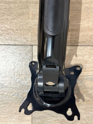 Invision Soporte Monitor Doble Brazo Negro.