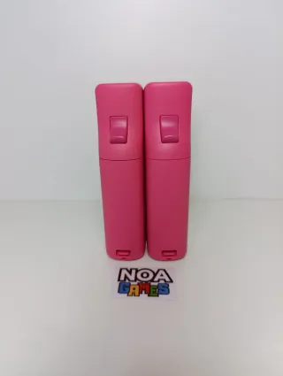 Pack 2 Mandos Wii Motion Plus Rosa