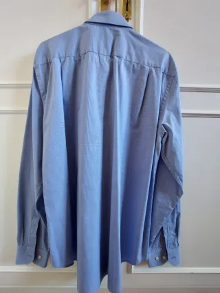 Camisa azul Cortefiel Talla L