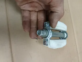 Pedal Bicicleta Antiguo Blanco