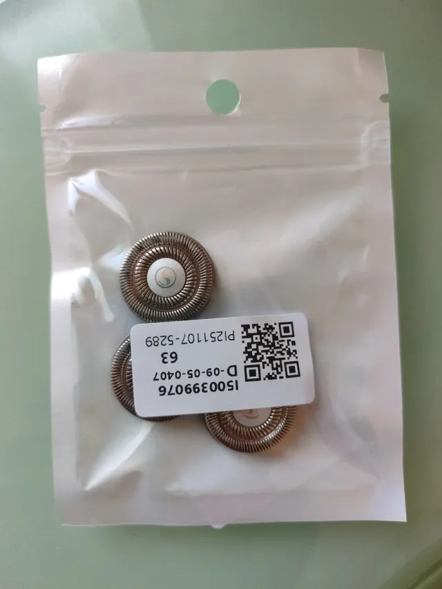 Ricambio 3 lame per rasoi Xiaomi S500C S500 S300