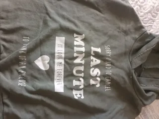 Sudadera verde Last Minute