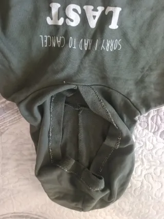 Sudadera verde Last Minute