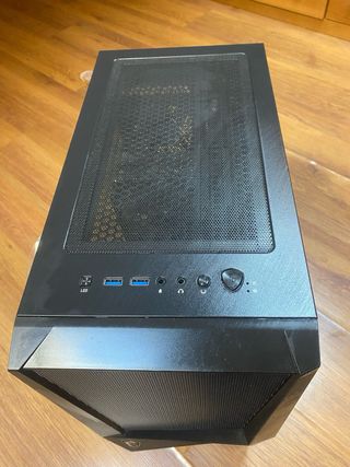 PC Gaming MSI Negro con Ventiladores LED