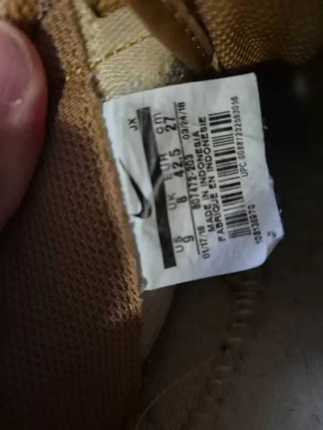 Zapatillas Nike Cortez Marrón Talla 42.5