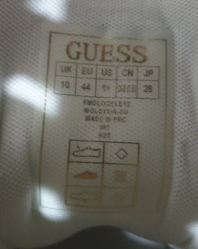 Zapatillas blancas talla 44