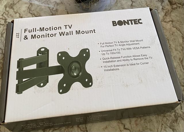 Montura Pared TV/Monitor Full-Motion BONTEC