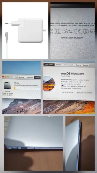 MacBook Air 13 i5 4GB RAM 500GB SSD