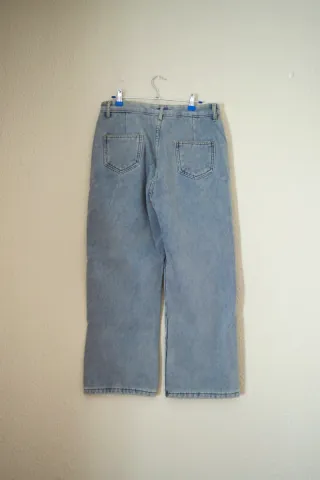 Pantalón vaquero forrado de pelito