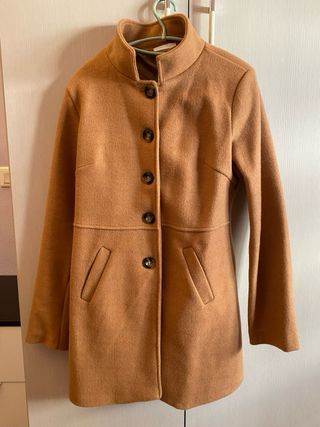 Abrigo marrón mujer Made In Italy