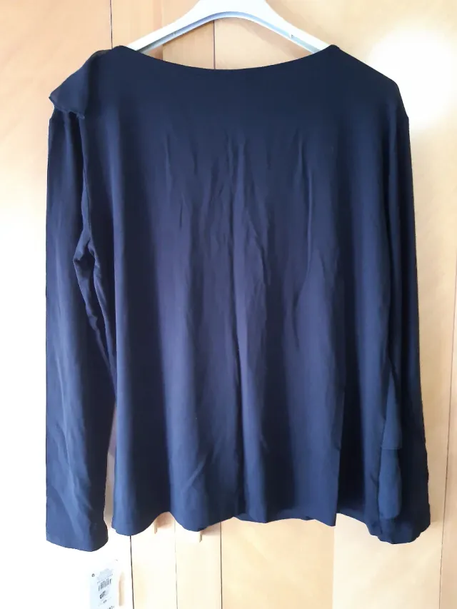 Blusa Viscosa Volantes Talla XXL