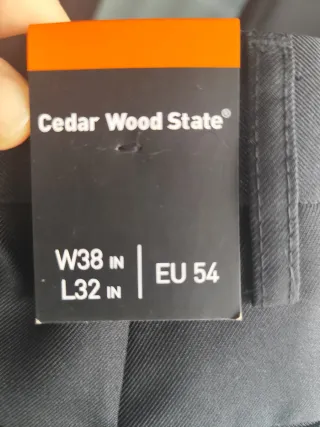 Pantalón de traje negro Primark