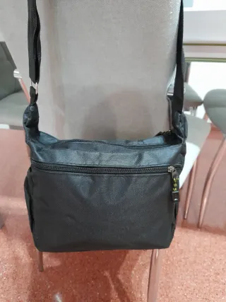 Bolso bandolera negro mujer