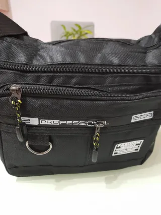 Bolso bandolera negro mujer