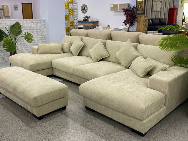 DIVANO LETTO BEIGE AMPIO - SPEDIZIONE GRATUITA OFFERTA!!