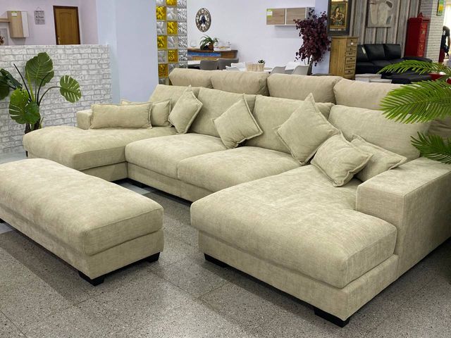 DIVANO LETTO BEIGE AMPIO - SPEDIZIONE GRATUITA OFFERTA!!