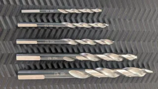 Brocas HSS DIN 338 Turbo Step 5 uds