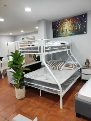 Litera Matrimonio Metal Blanco