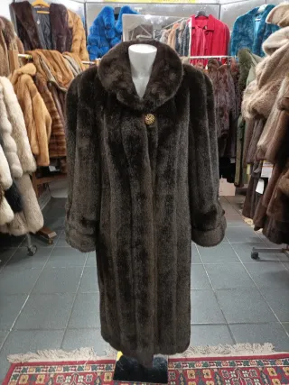 Visone Ecologico Marrone Testa di Moro