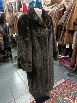 Visone Ecologico Marrone Testa di Moro