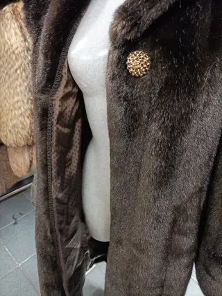 Visone Ecologico Marrone Testa di Moro