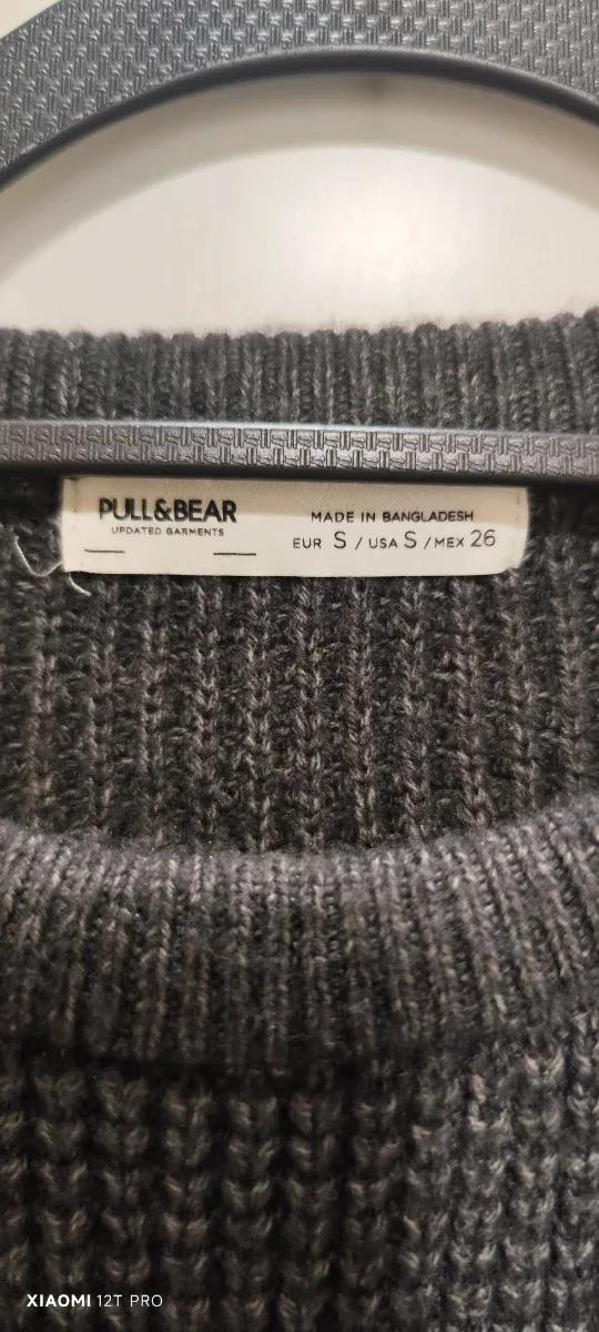 Jersey de punto gris talla única