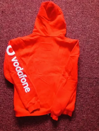 Sudadera Vodafone Naranja Talla M