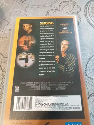 Película Titanic VHS regalo 2 películas