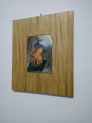 Dipinto ad encausto su intonaco