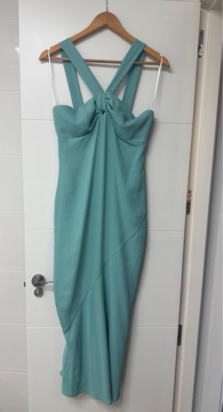 Vestido Ladypipa aguamarina Talla M sin estrenar