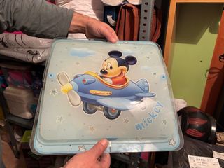 Lámpara infantil Mickey Mouse avión