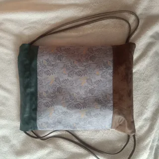 Bolso Mochila Dibujo Chica Cámara Sin usar