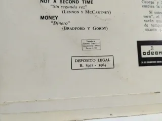 Disco Vinilo With The Beatles Original