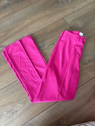 Pantalón Flare Rosa