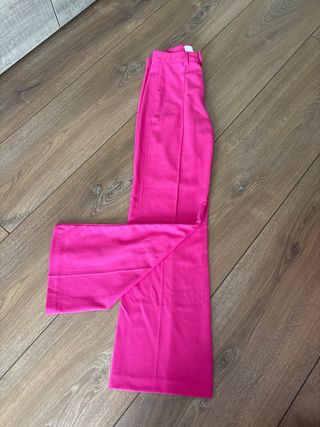 Pantalón Flare Rosa