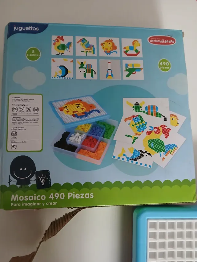 Juguete Mosaico 490 Piezas