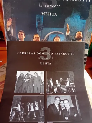 Vinilo Carreras Domingo Pavarotti Mehta