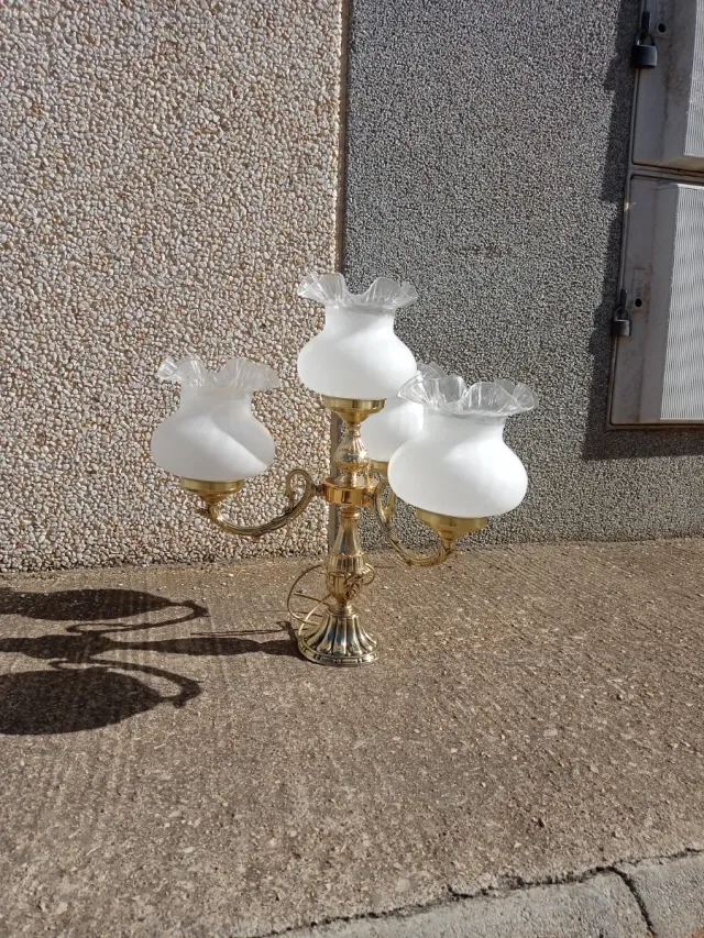 Candelabros de Bronce para Trono