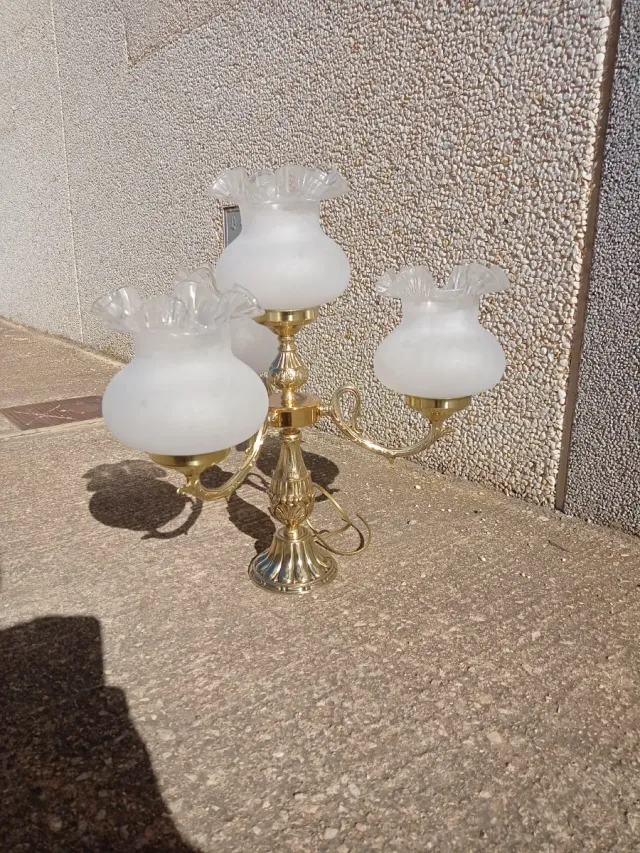 Candelabros de Bronce para Trono