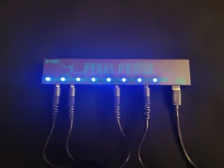 Fuente alimentación pedales guitarra M-VAVE