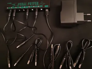 Fuente alimentación pedales guitarra M-VAVE