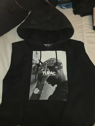 Sudadera Negra Tupac