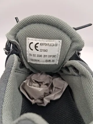 Zapato seguridad PSH  Sin estrenar PISO AGRIETADO