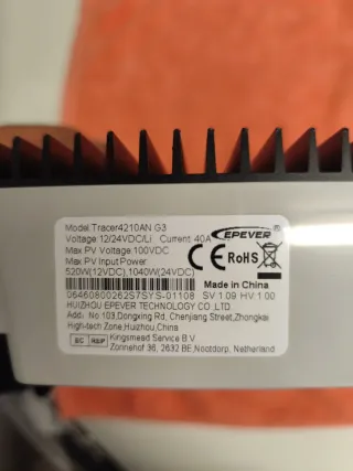 Regulador Solar MPPT EPEVER