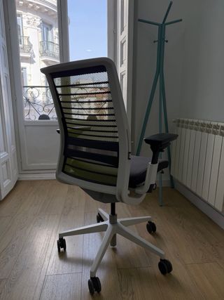 Silla de oficina Steelcase Think - Negro/Verde