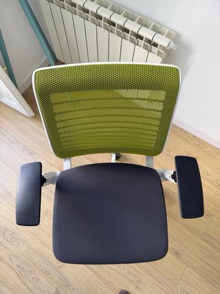 Silla de oficina Steelcase Think - Negro/Verde